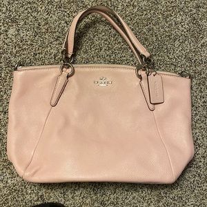 coach purse - light pink